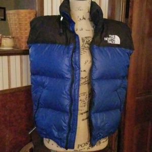 North Face puffer vest women's medium